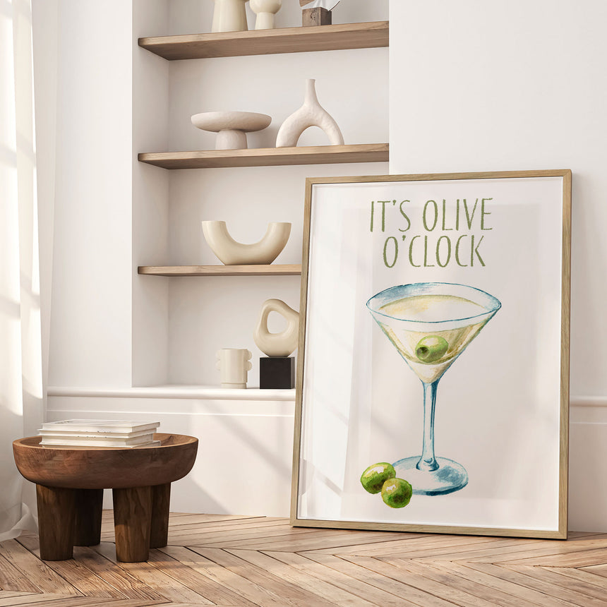 Plakat - It's Olive O'clock - Incado