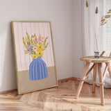 Plakat - Blue Vase - Studio Fresh - Incado