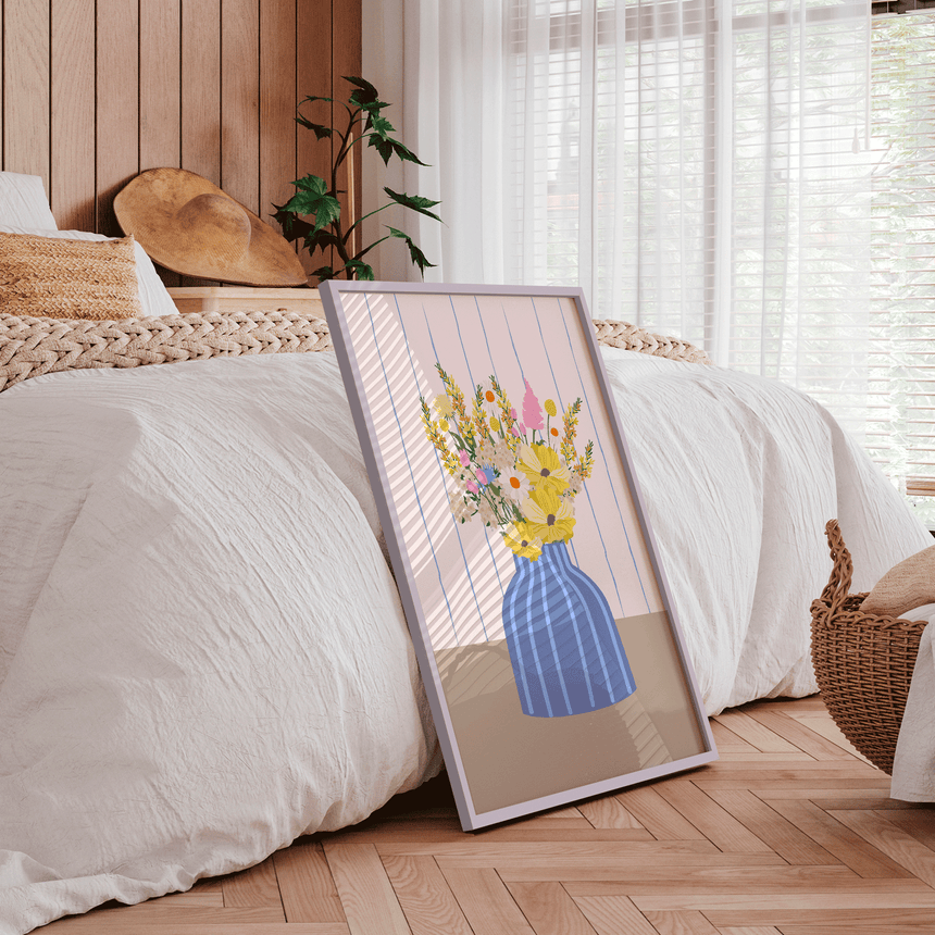 Plakat - Blue Vase - Studio Fresh