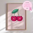 Plakat - Cherry Boobies - Studio Fresh - Incado