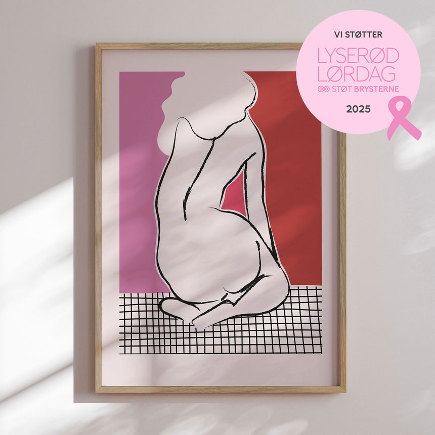 Plakat - Lady in Pink - Studio Fresh