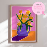 Plakat - It's All About Flowers IV - Studio Fresh
