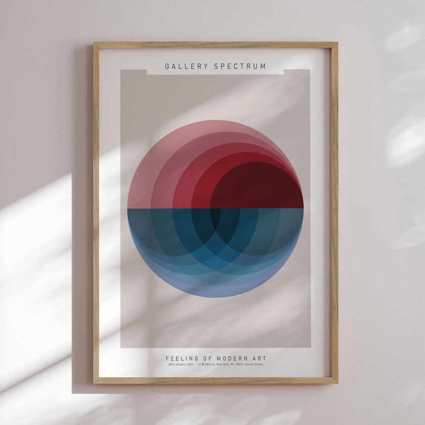 Plakat - Colorful Orb I - Gallery Spectrum - Incado