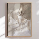 Håndlavet maleri med ramme - Shades of Silence - Mixed media