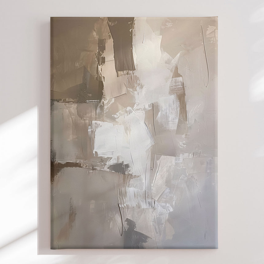 Lærredstryk - Shades of Silence II
