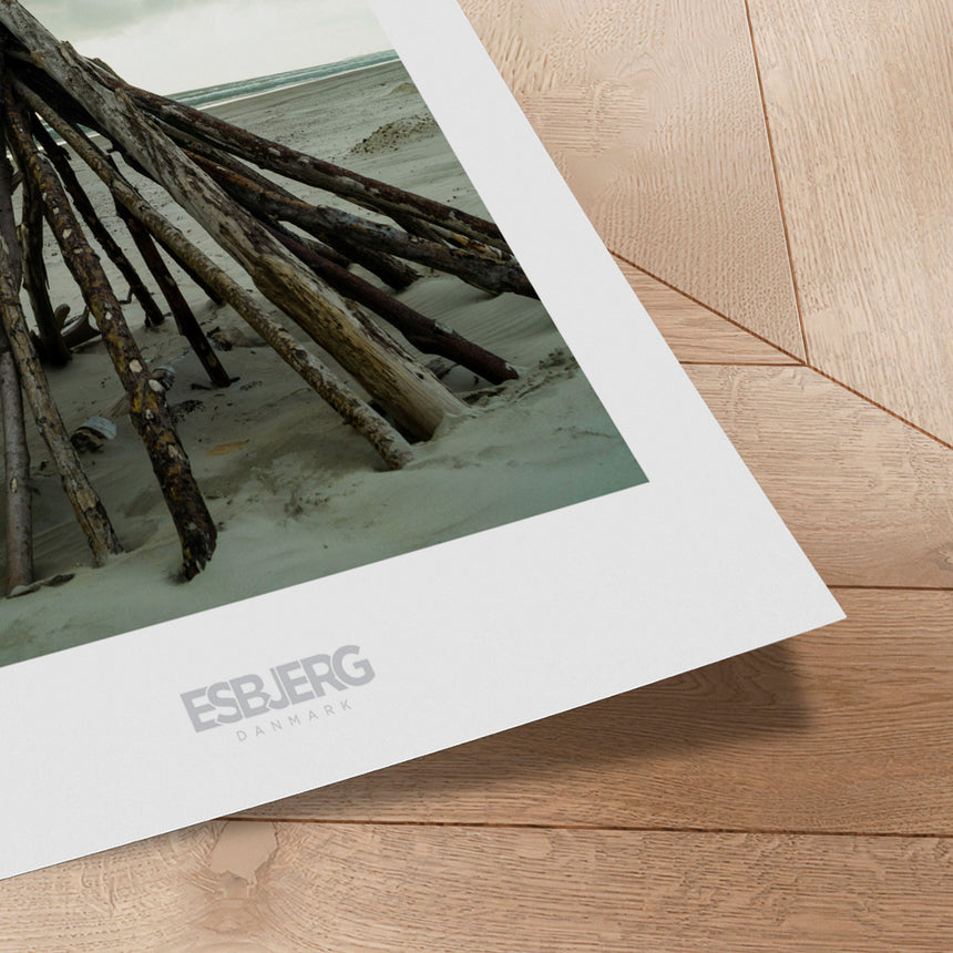 Plakat - Driftwood Shelter