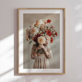 Plakat - Behind the Flowers