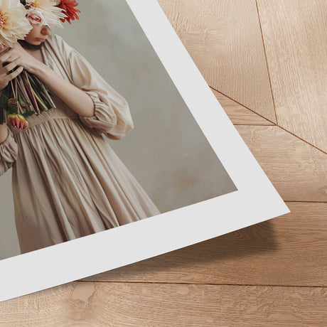 Plakat - Behind the Flowers