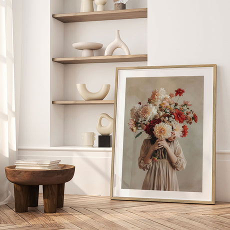 Plakat - Behind the Flowers - Incado