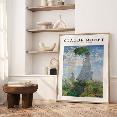 Plakat - Woman with a Parasol - Claude Monet - Incado