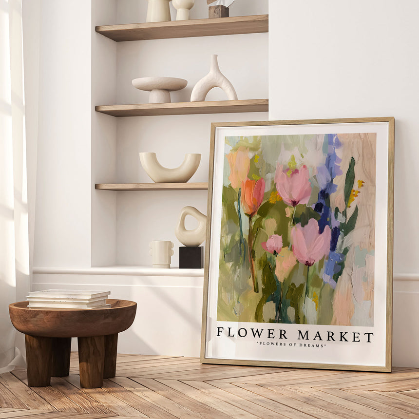 Plakat - Flowers of Dreams - Flower Market