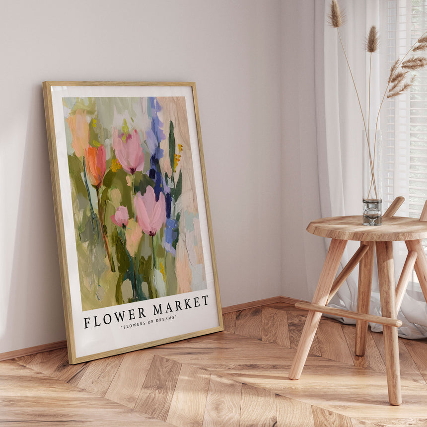 Plakat - Flowers of Dreams - Flower Market