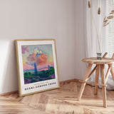 Plakat - The Pink Cloud - Henri-Edmond Cross