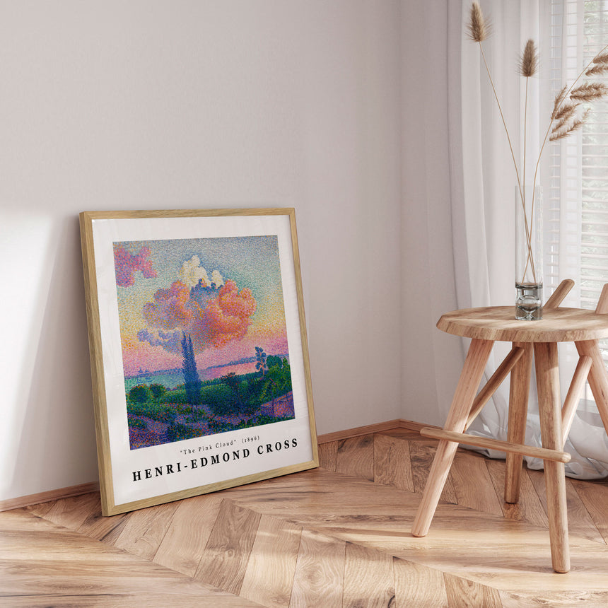 Plakat - The Pink Cloud - Henri-Edmond Cross