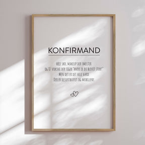 Plakat - Konfirmation II - Incado