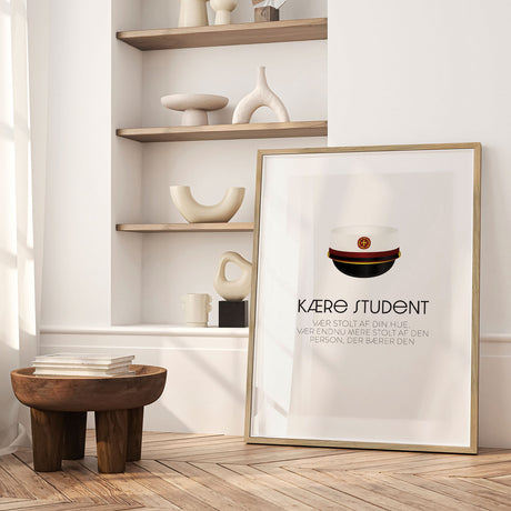 Plakat - Rød Student - Incado