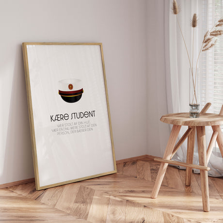 Plakat - Rød Student - Incado