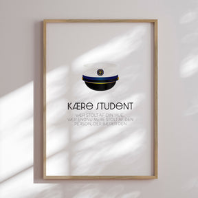 Plakat - Blå Student - Incado