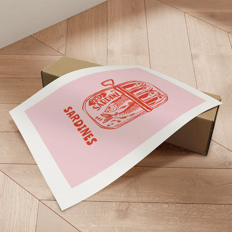 Plakat - Pink Sardines - Incado