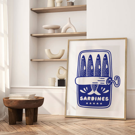 Plakat - Blue Sardines - Incado