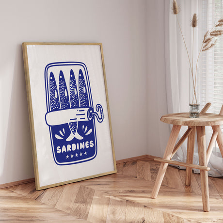 Plakat - Blue Sardines - Incado