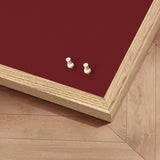 Opslagstavle med egetræsramme - Pinot Noir