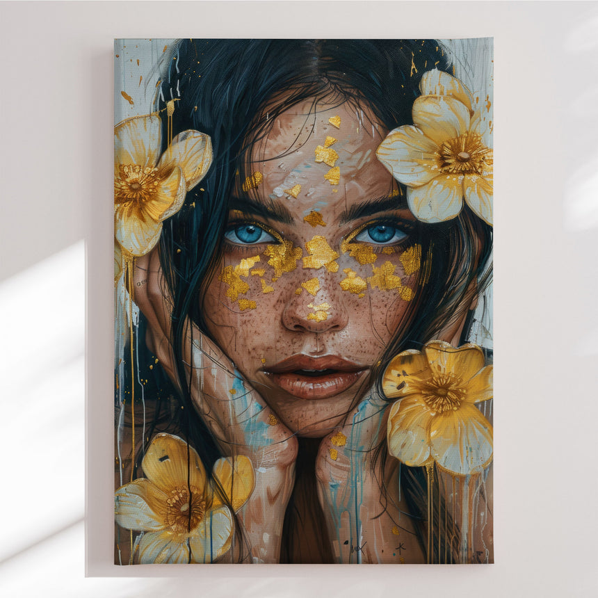 Lærredstryk - Aurora in Bloom