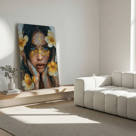 Lærredstryk - Aurora in Bloom