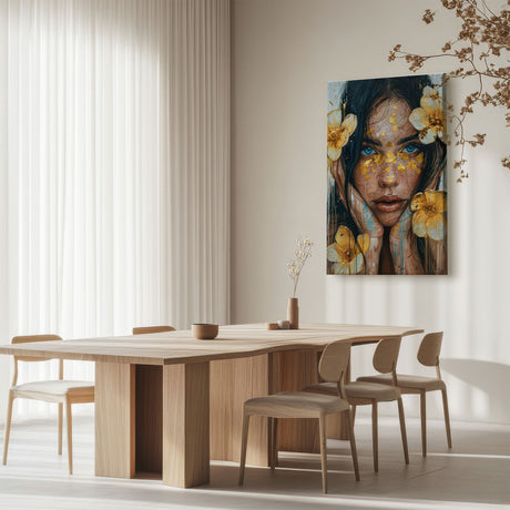 Lærredstryk - Aurora in Bloom