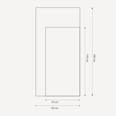 Håndlavet maleri med ramme - Where Silence Falls - Mixed media