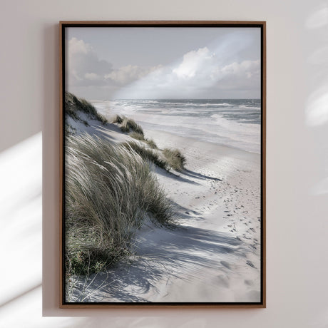 Lærredstryk - Between Dunes and Sea