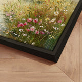 Håndlavet maleri med ramme - Fields of Light - Mixed media