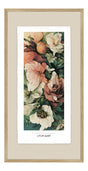 Luksus plakat med egetræsramme - Floral Swirl II - Artist Paper - Incado
