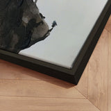 Håndlavet maleri med sort ramme - The Shape of Sound II - Mixed media