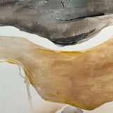 Håndlavet maleri med sort ramme - The Shape of Sound II - Mixed media