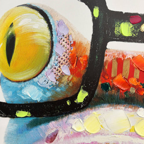 Håndlavet maleri - Froggy - Mixed media