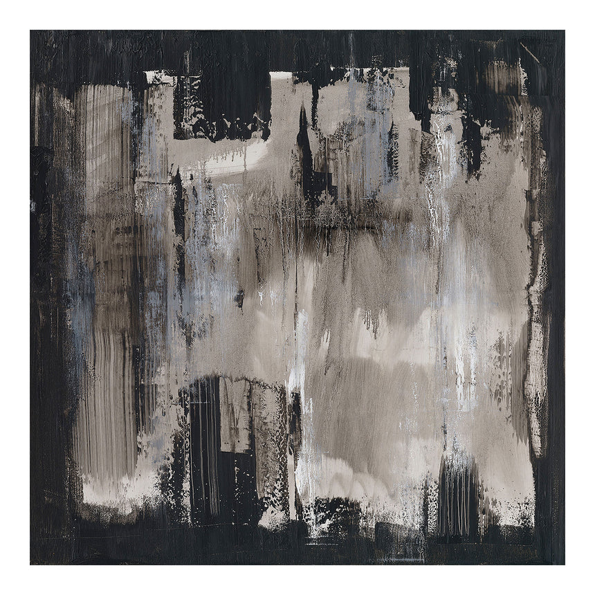 Håndlavet maleri - Dark Abstract II - Mixed media