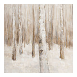 Håndlavet maleri - Scandinavian Forest - Mixed media