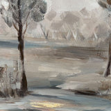 Håndlavet maleri - Park of Dreams - Mixed media