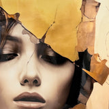 Håndlavet maleri - Grace - Mixed media