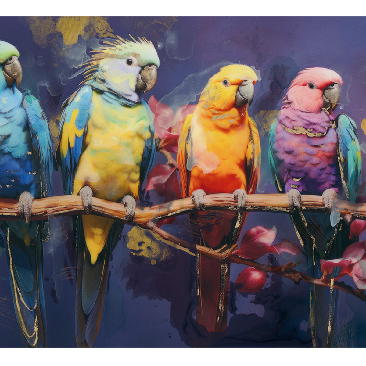 Håndlavet maleri - We Are Nice - Mixed media – Incado