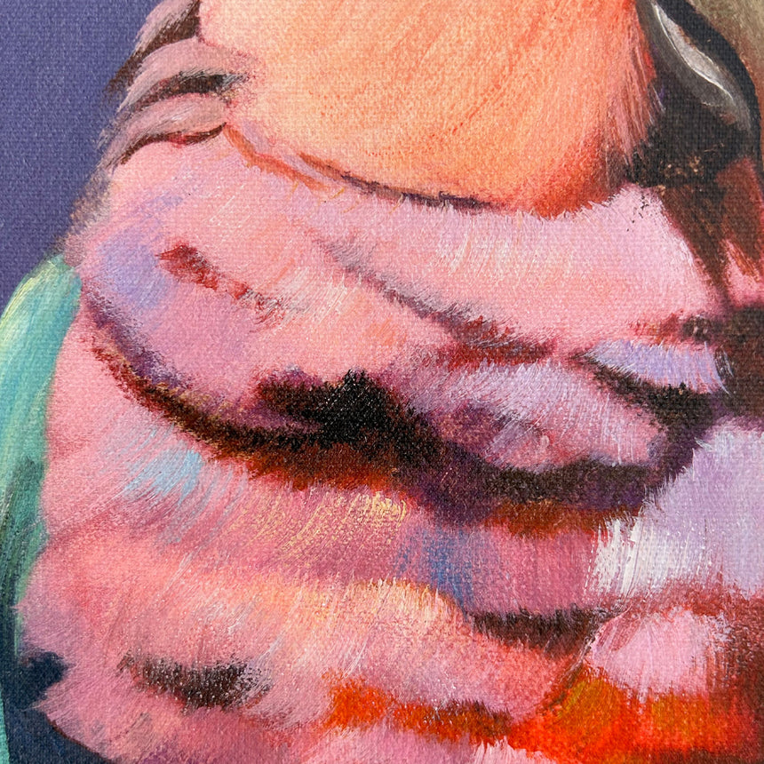 Håndlavet maleri - We Are Nice - Mixed media