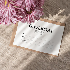 Gavekort - Incado