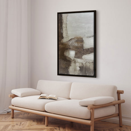 Premium maleri med sort ramme - Modern Art III - E. Thorne - Incado