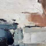 Håndlavet maleri med sort ramme - Silence of Color II - Mixed media