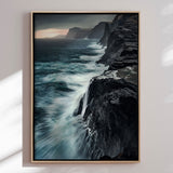 Lærredstryk - Bøsdalarfossur - Mads Iversen