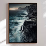 Lærredstryk - Bøsdalarfossur - Mads Iversen