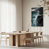 Lærredstryk - Bøsdalarfossur - Mads Iversen