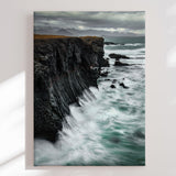 Lærredstryk - Arnarstapi Cliffs - Mads Iversen