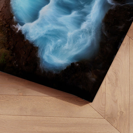 Lærredstryk - Bruarfoss - Mads Iversen